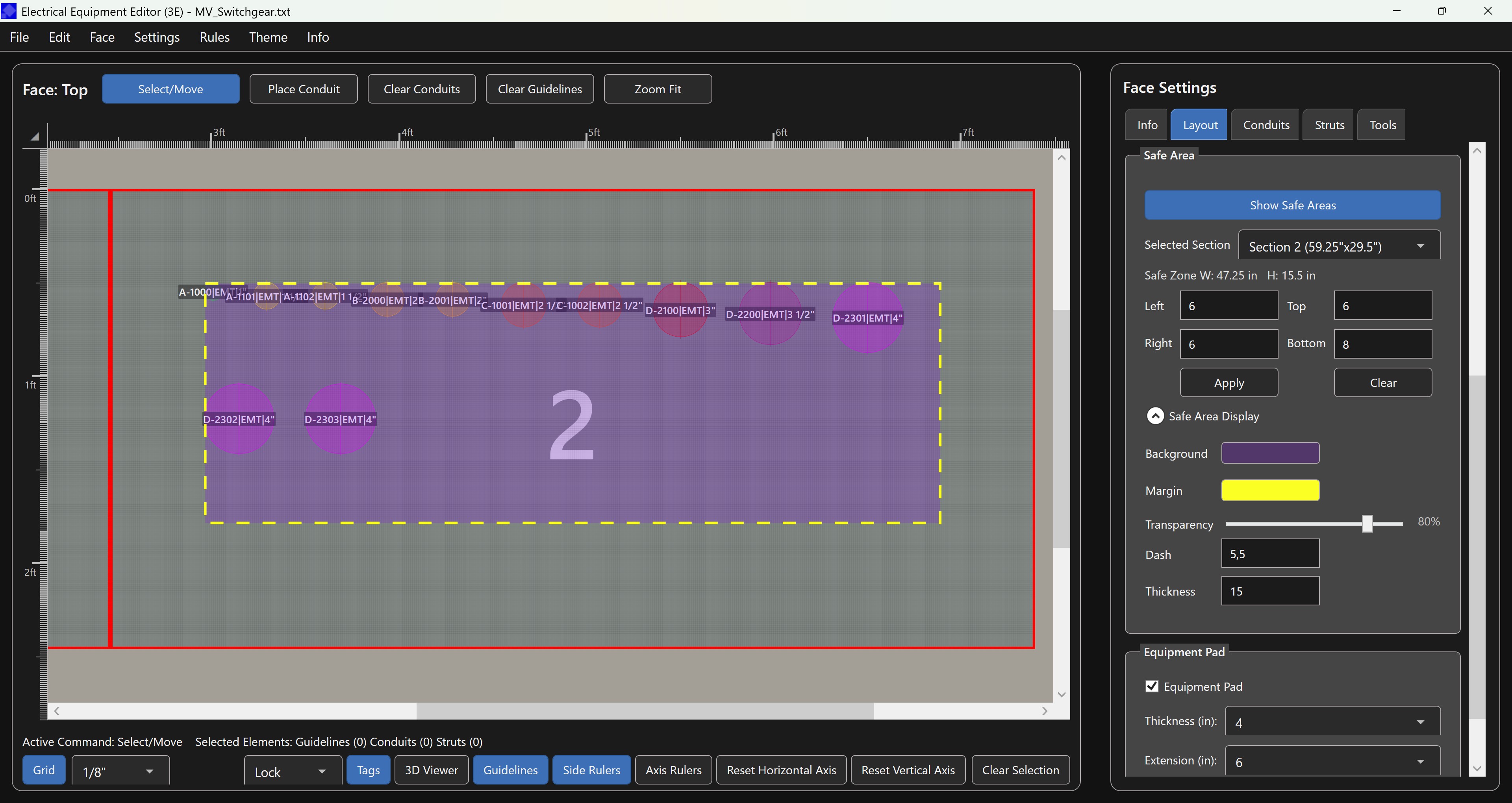 3E - Safe Area Editor