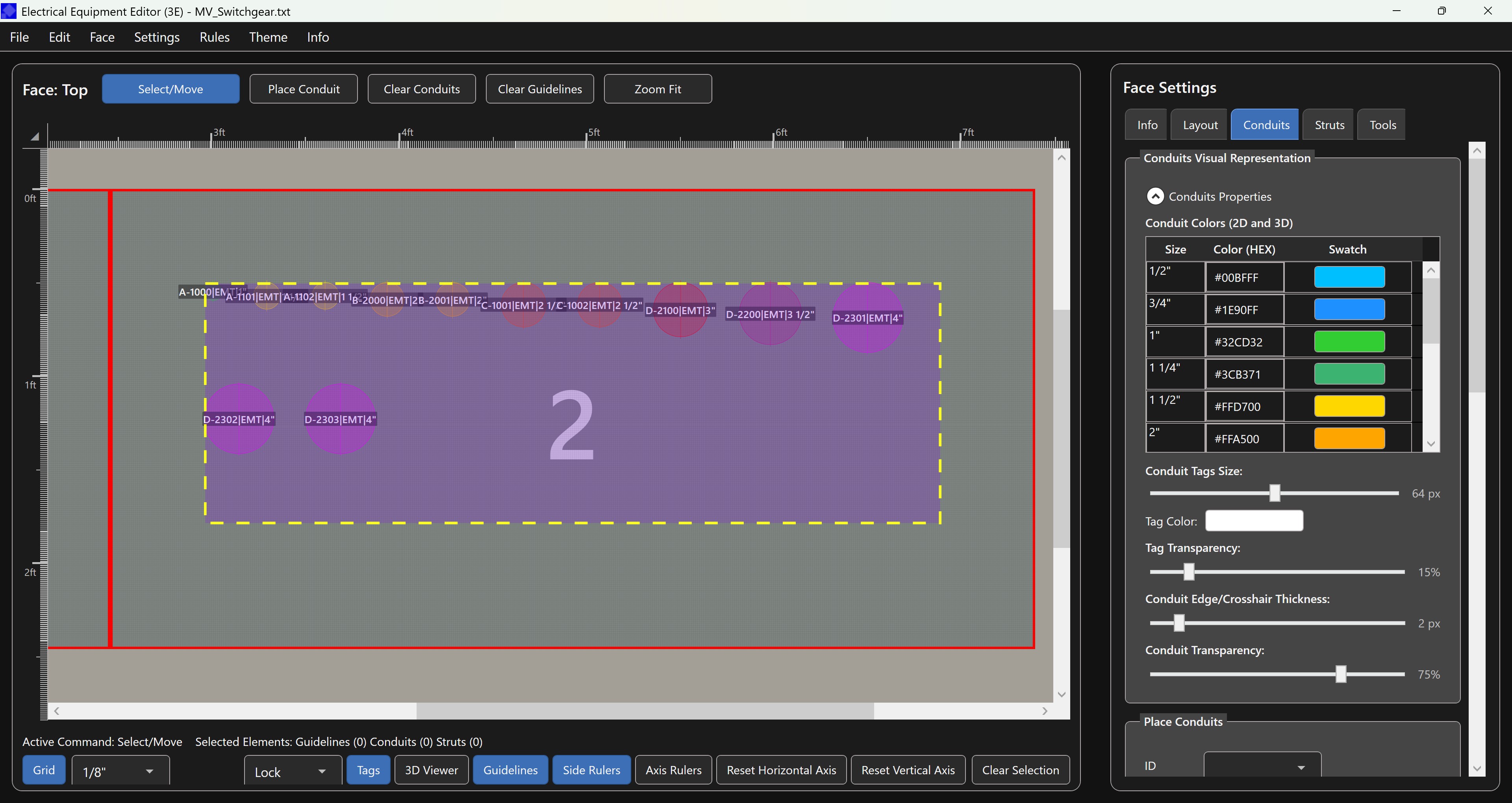 3E - Conduits Properties